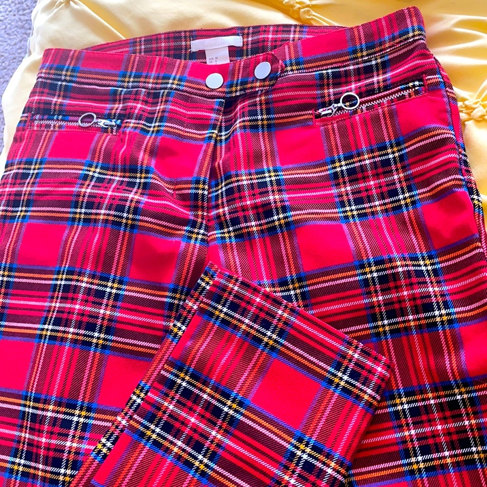 Plaid H&M size 8 flair